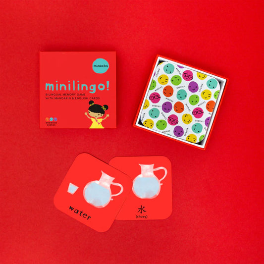 Minilingo English/Mandarin Flashcards - Fun Bilingual Learning
