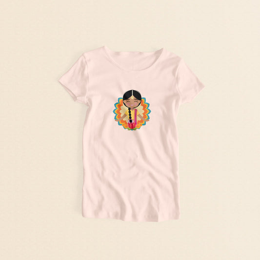 Indian Cultural Women's Tee - Celebrate Heritage in Style