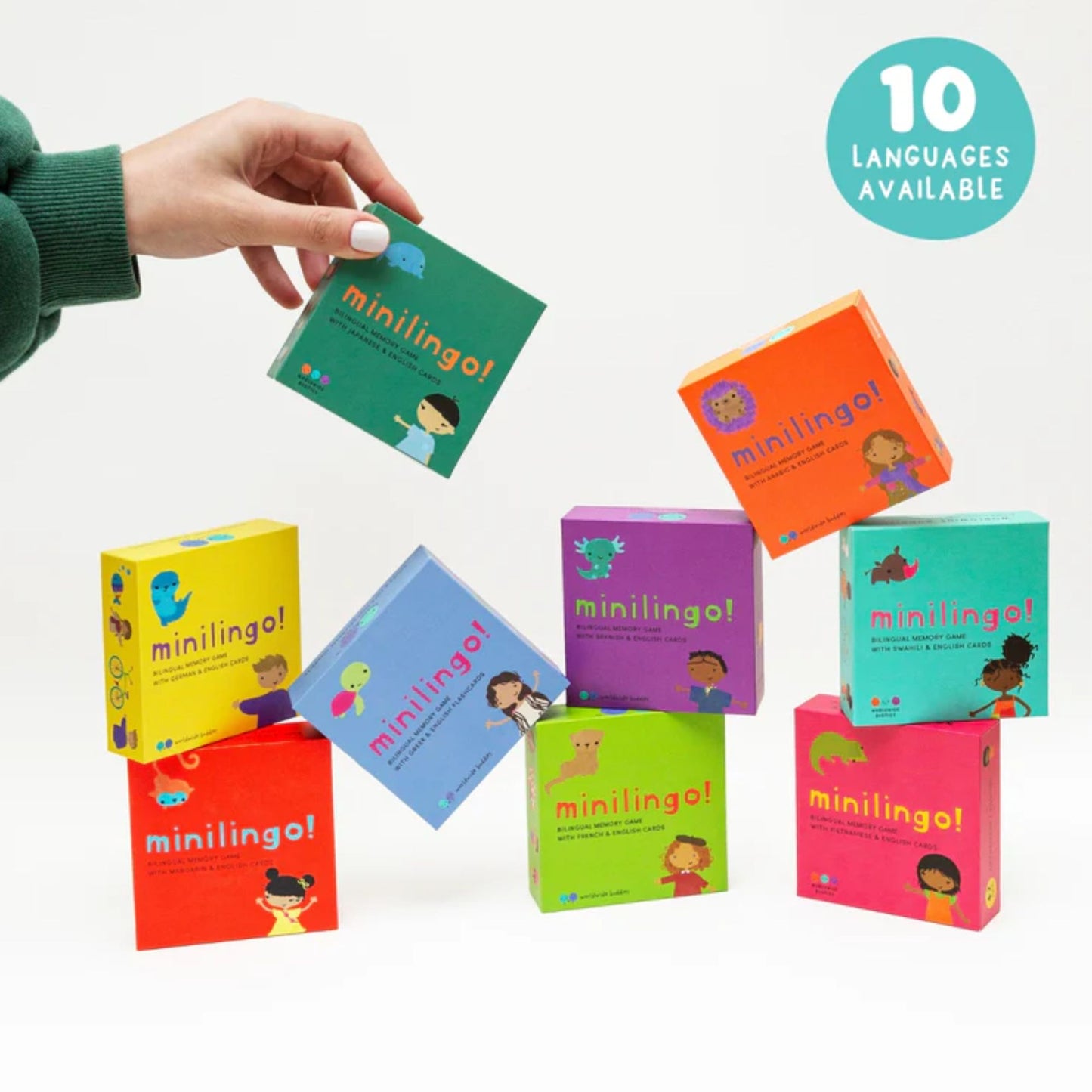 Worldwide Buddies Minilingo, English/Mandarin Flashcards image 6