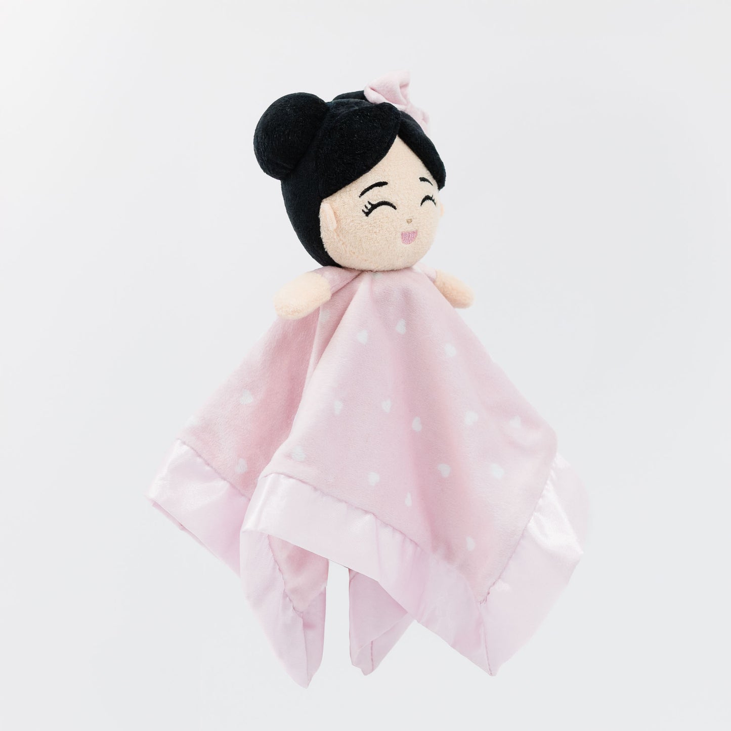 Baby Lovey Jasmine Girl Pink Hearts (Case Pack of 6) - Joeydolls