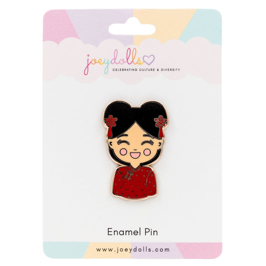Joeydolls Chinese 'Mei' Enamel Pin