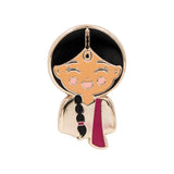 Priya enamel pin