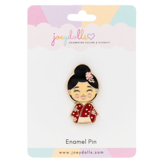 Joeydolls Japanese 'Aiko' Enamel Pin
