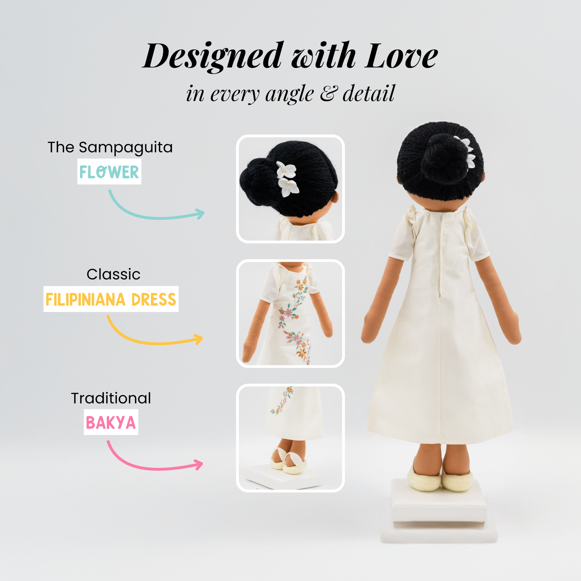 Filipina Cultural Doll | Shop Soft & Huggable | Joeydolls
