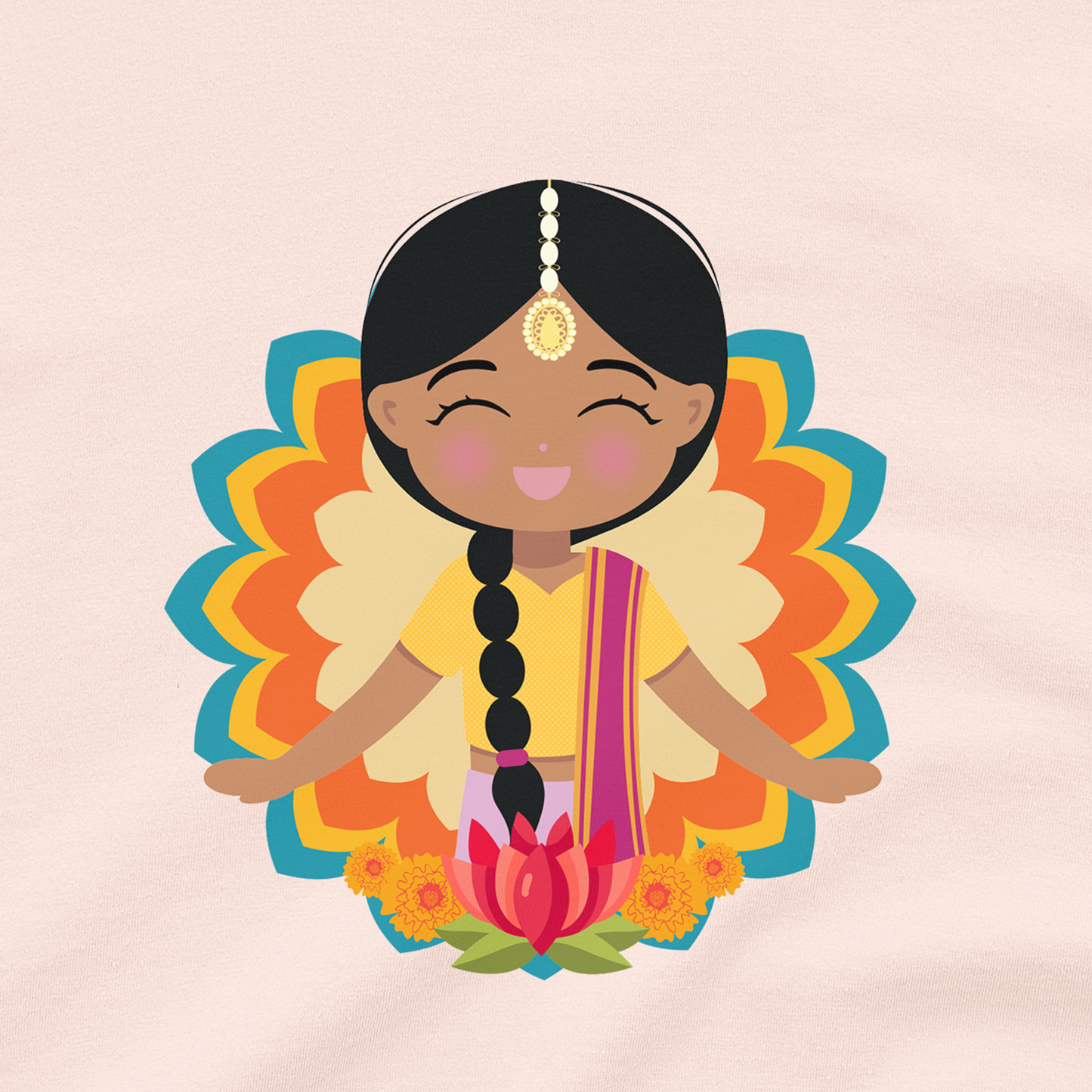 Indian Cultural Celebration Baby and Kids Tee