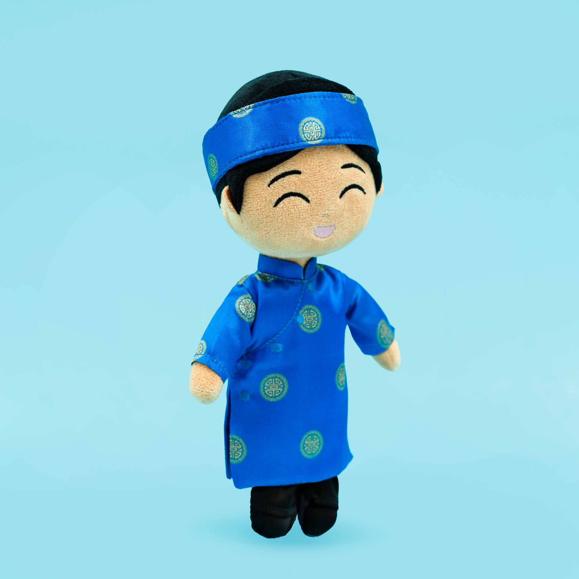 Vietnamese Boy Doll Minh - 9" Plush Áo Dài Cultural Toy