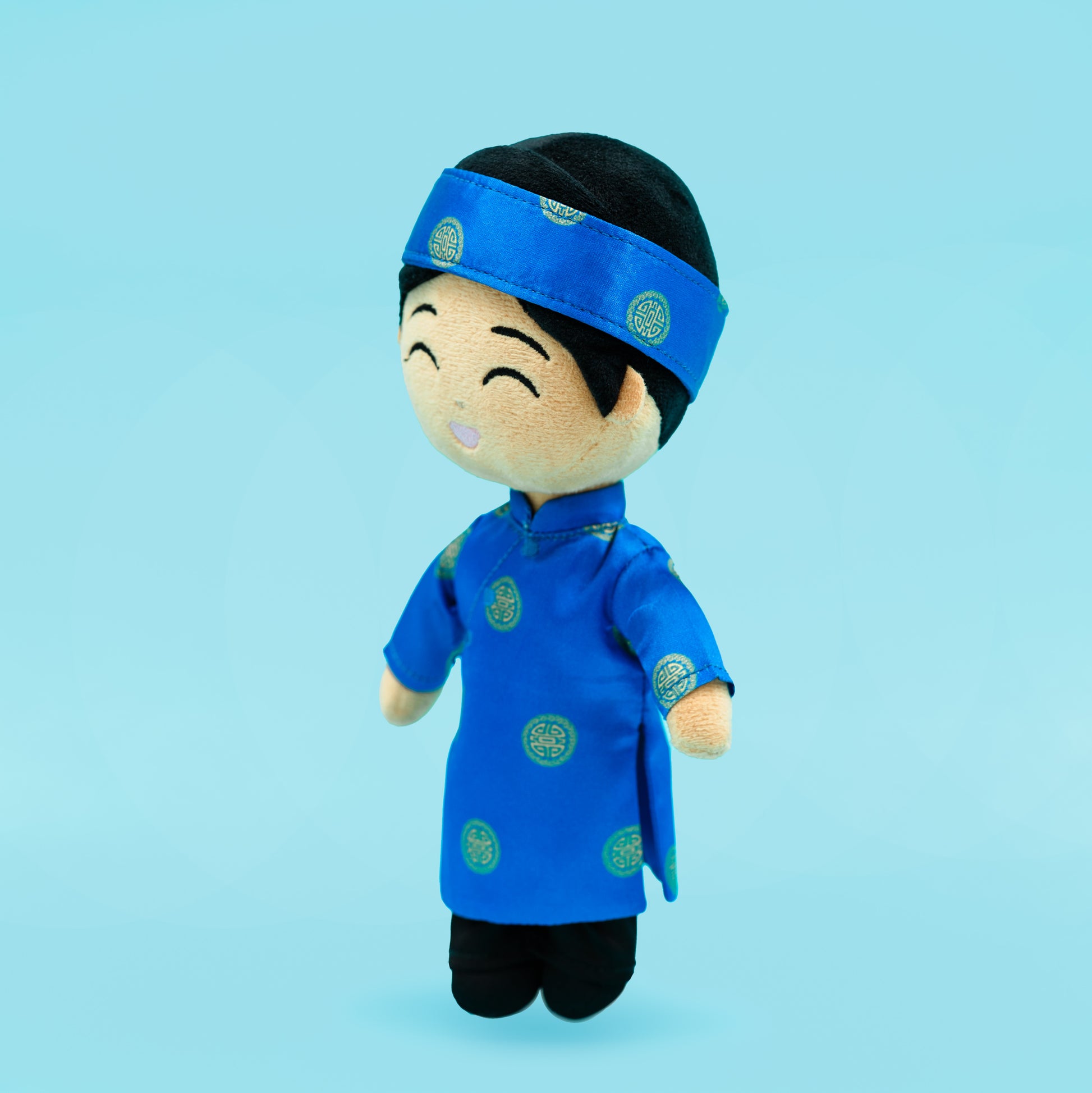 Vietnamese Boy Doll Minh - 9" Plush Áo Dài Cultural Toy