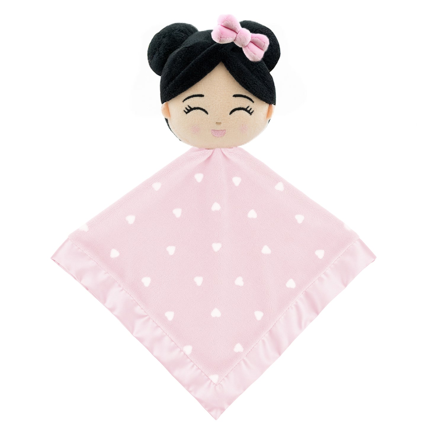 Baby Lovey Jasmine Girl (Pink Hearts)