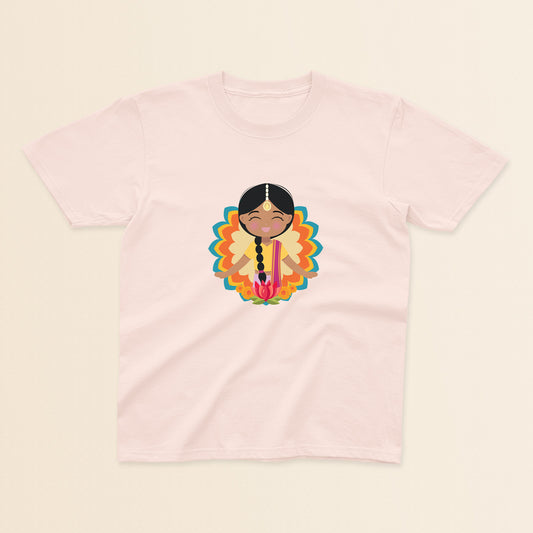 Indian Cultural Kids Tee - Celebrate Heritage in Comfort