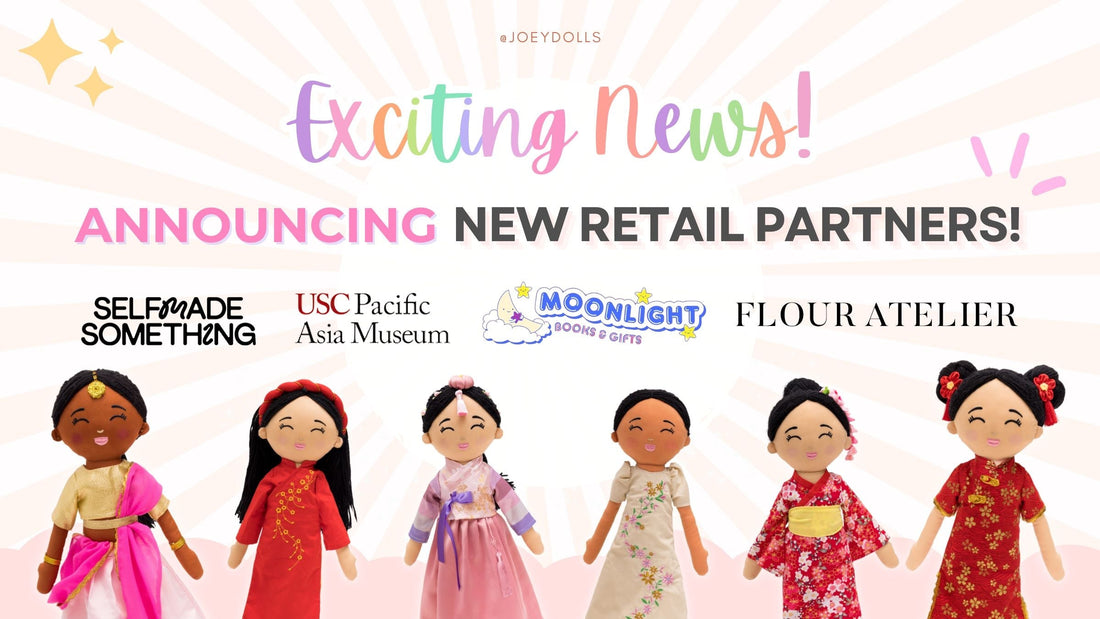 Joeydolls Welcomes Five New Diverse Asian Dolls Retailers!