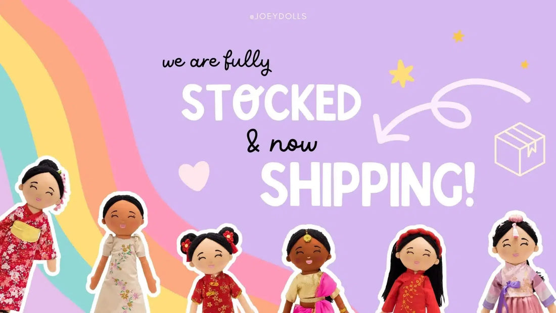 We’re Shipping & Fully Stocked! Discover the Joy of Joeydolls Today!