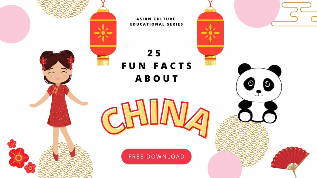 25 Fun & Educational Facts About China (& Free Colouring Sheet)!