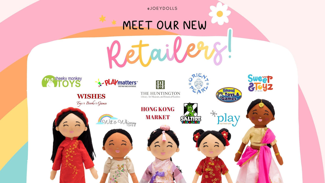 New Diverse Asian Dolls Retailers Nationwide!