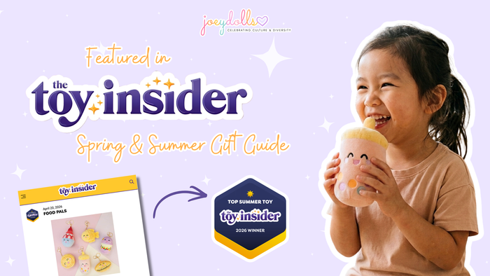 Preschool child playing with culturally inclusive Joeydolls pretend play toys for imaginative learning and travel-friendly play