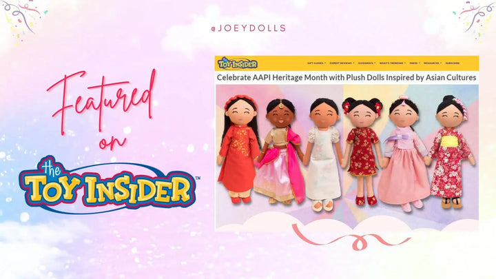 Toy Insider: Celebrate AAPI Heritage Month with Plush Dolls Inspired by Asian Cultures