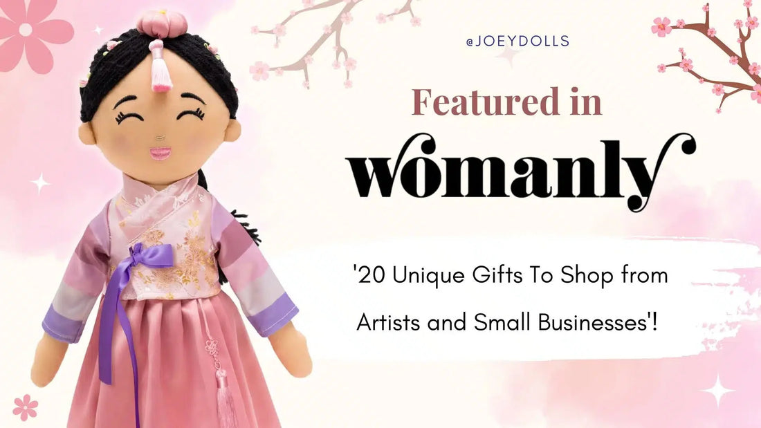 Joeydolls Featured on Womanly's Holiday Guide for Unique Gifts