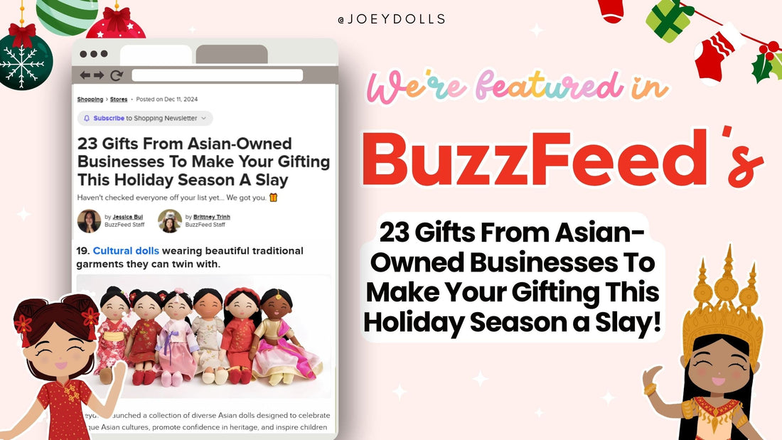Joeydolls in BuzzFeed’s Holiday Gift Guide for Asian-Owned Gifts