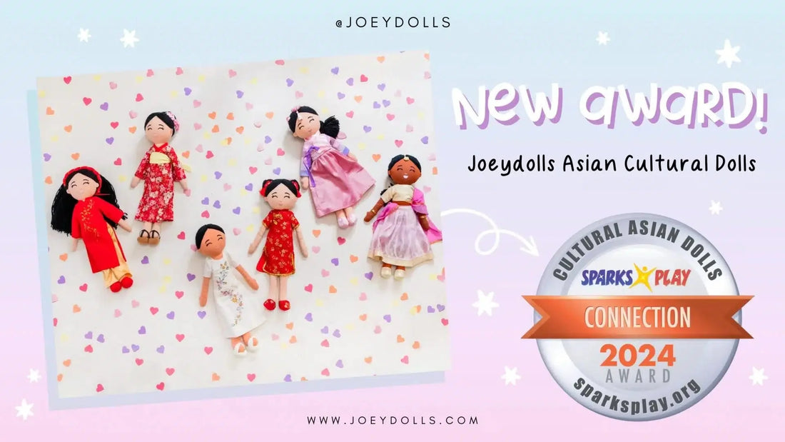 Joeydolls Wins Sparks Play™ Award for Dolls Promoting Diversity