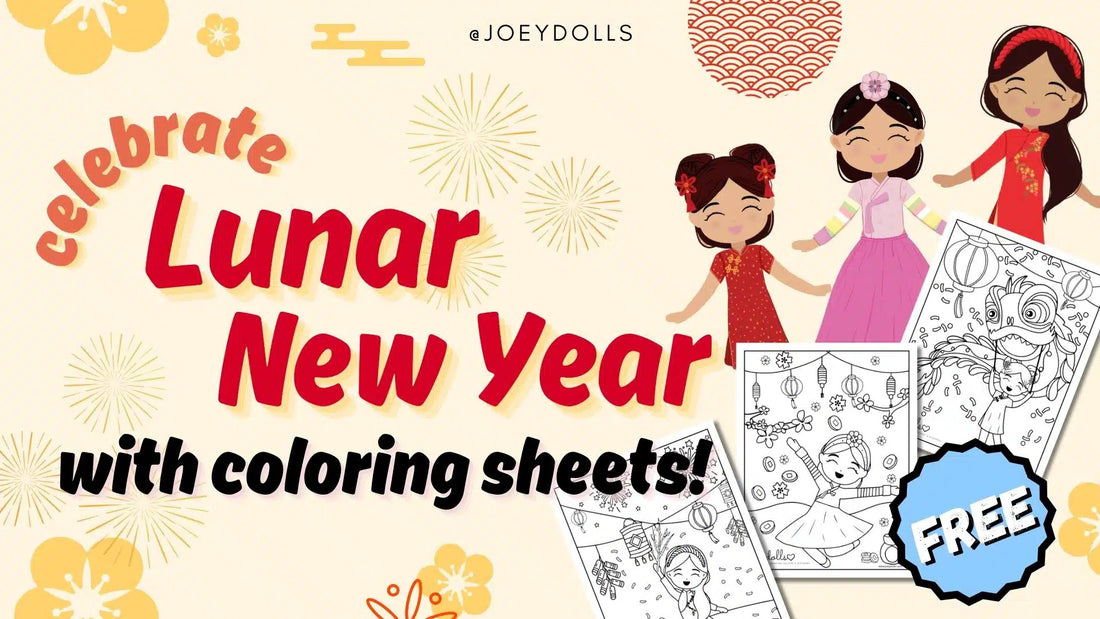 Celebrate Lunar New Year with Free Coloring Sheets