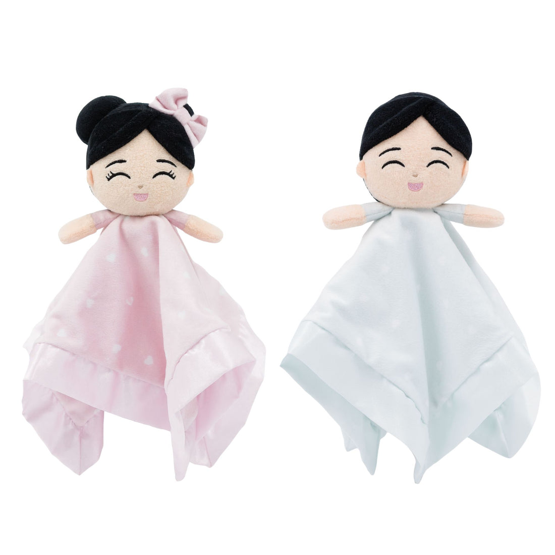Jasmine and Kai baby loveys included in the bundle