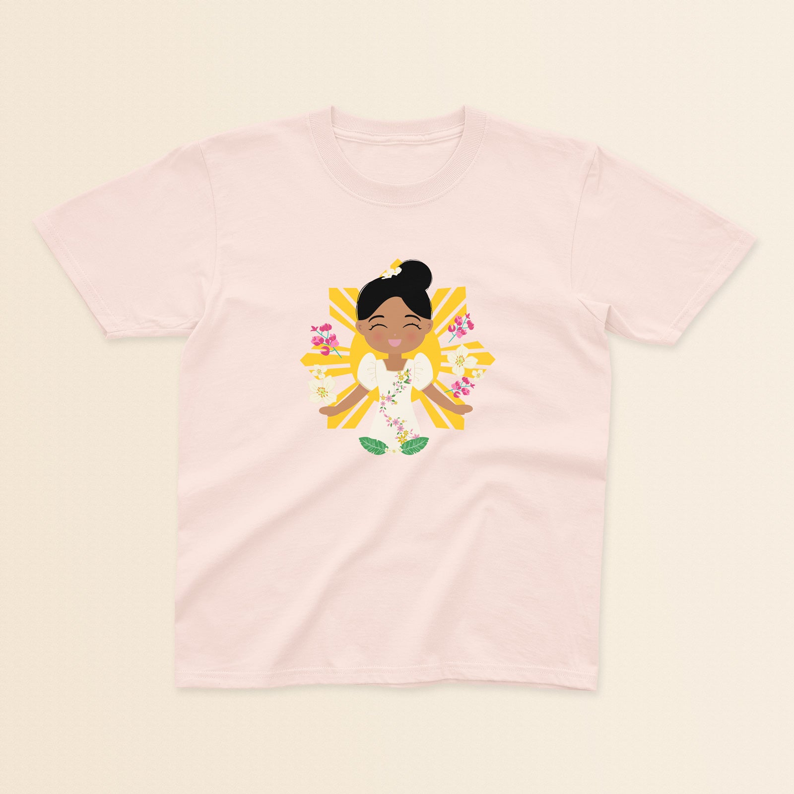 Filipina Culture Celebration Kids Tee image 0