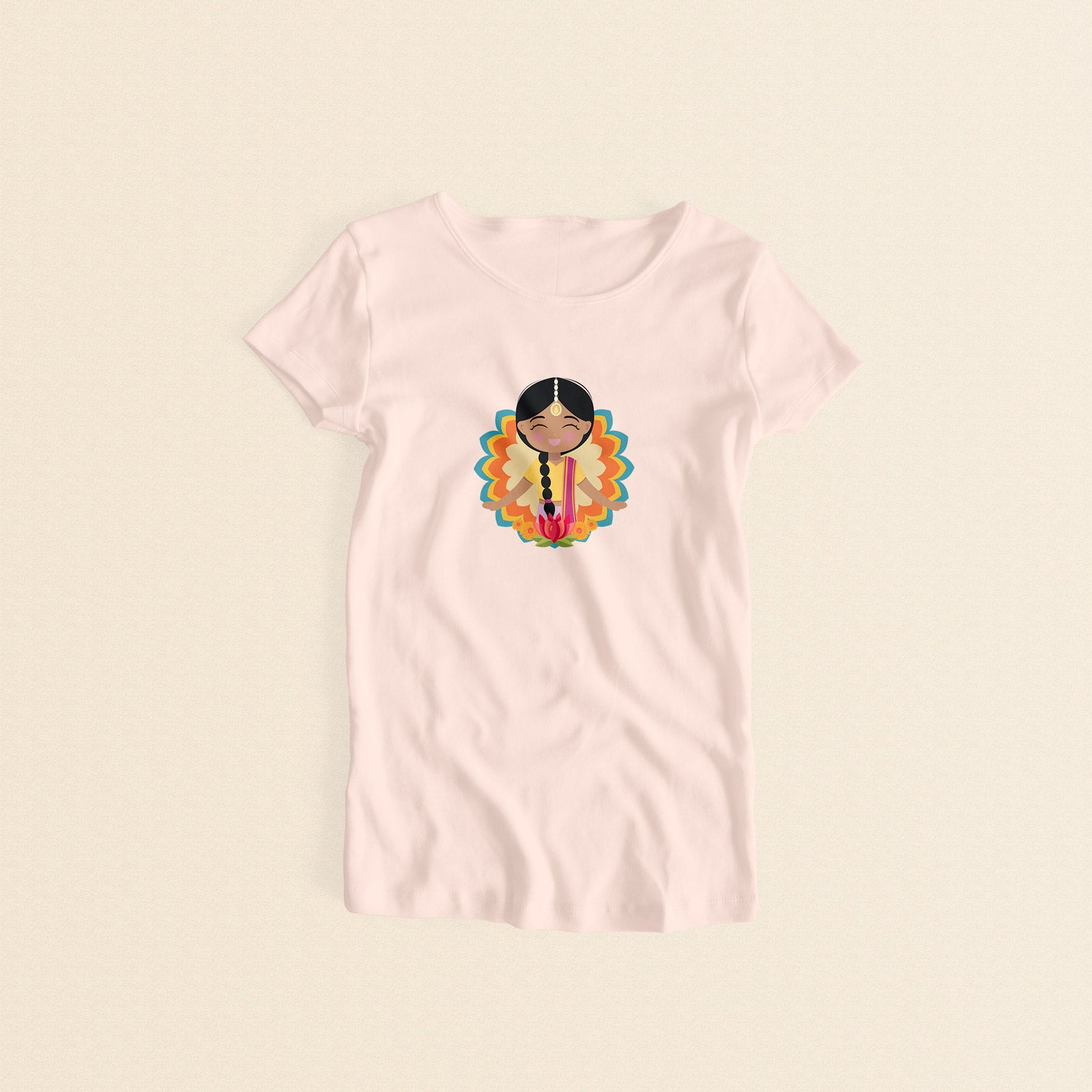 Indian Cultural Celebration Women's Tee image 0