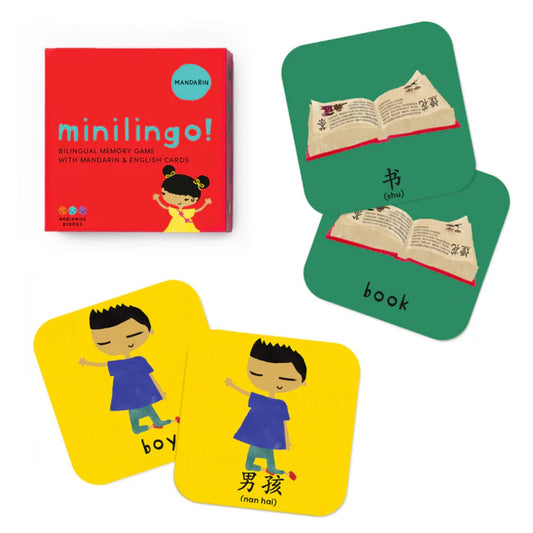 Worldwide Buddies Minilingo, English/Mandarin Flashcards image 0