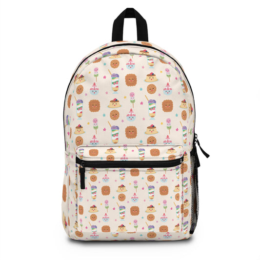 Asian Snacks Backpack - Lightweight & Perfect for School