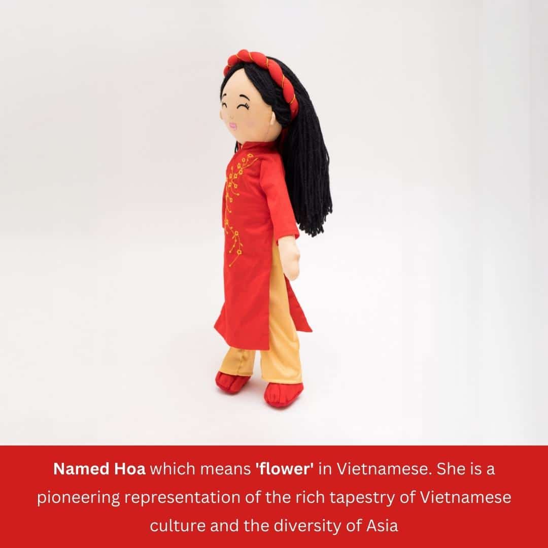 Joeydolls Vietnamese 'Hoa' Cultural Doll image 1