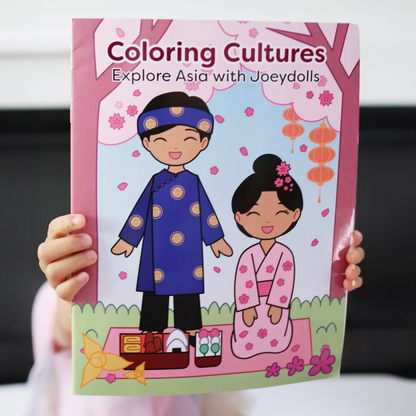Coloring Cultures: Explore Asia with Joeydolls