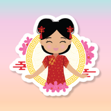 Die-cut sticker