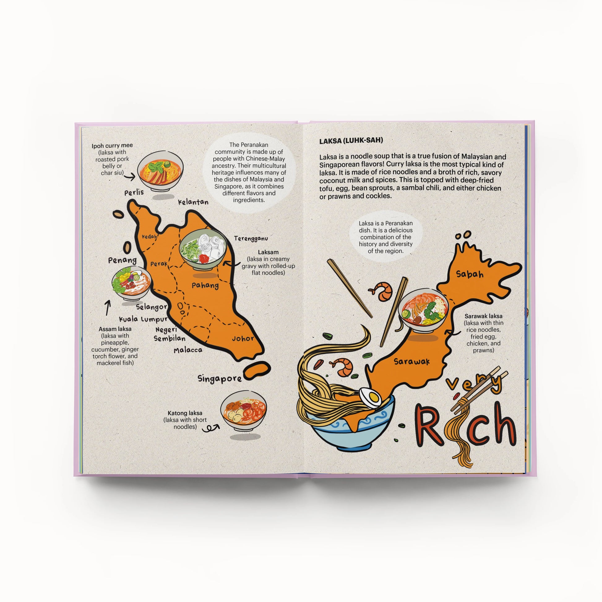Gloo Books: A Very Asian Guide to Malaysian and Singaporean Food - Joeydolls