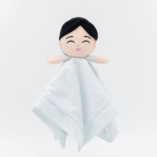Baby Lovey Kai Boy Grey Hearts (Case Pack of 6) - Joeydolls