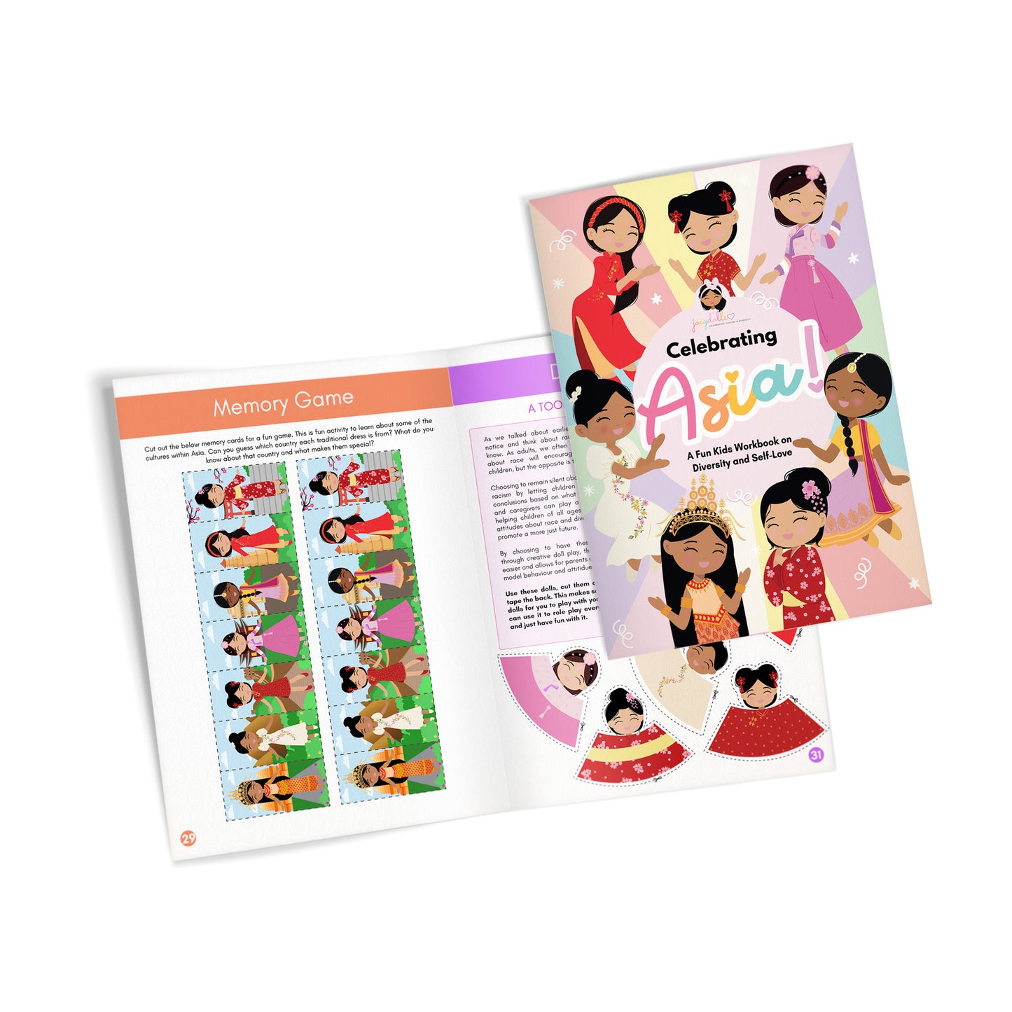 Joeydolls Celebrating Asia Activity Book