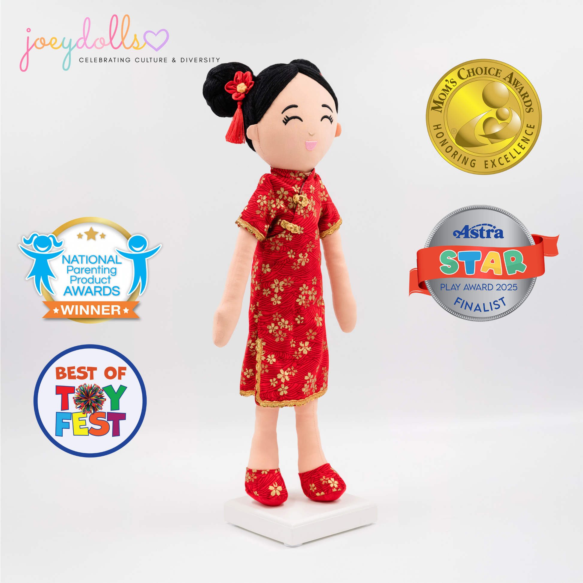 Joeydolls Chinese 'Mei' Cultural Doll - Joeydolls