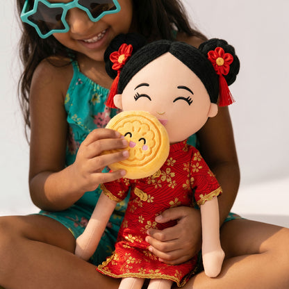 Food Pals Chinese Mooncake – Plush Bag Charm