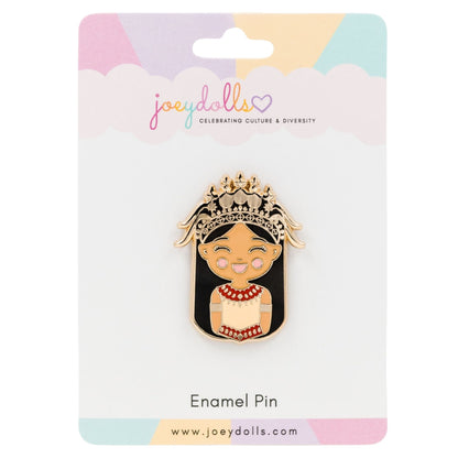 Joeydolls Cambodian 'Soriya' Enamel Pin
