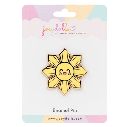Araw (Philippines Sun) Enamel Pin