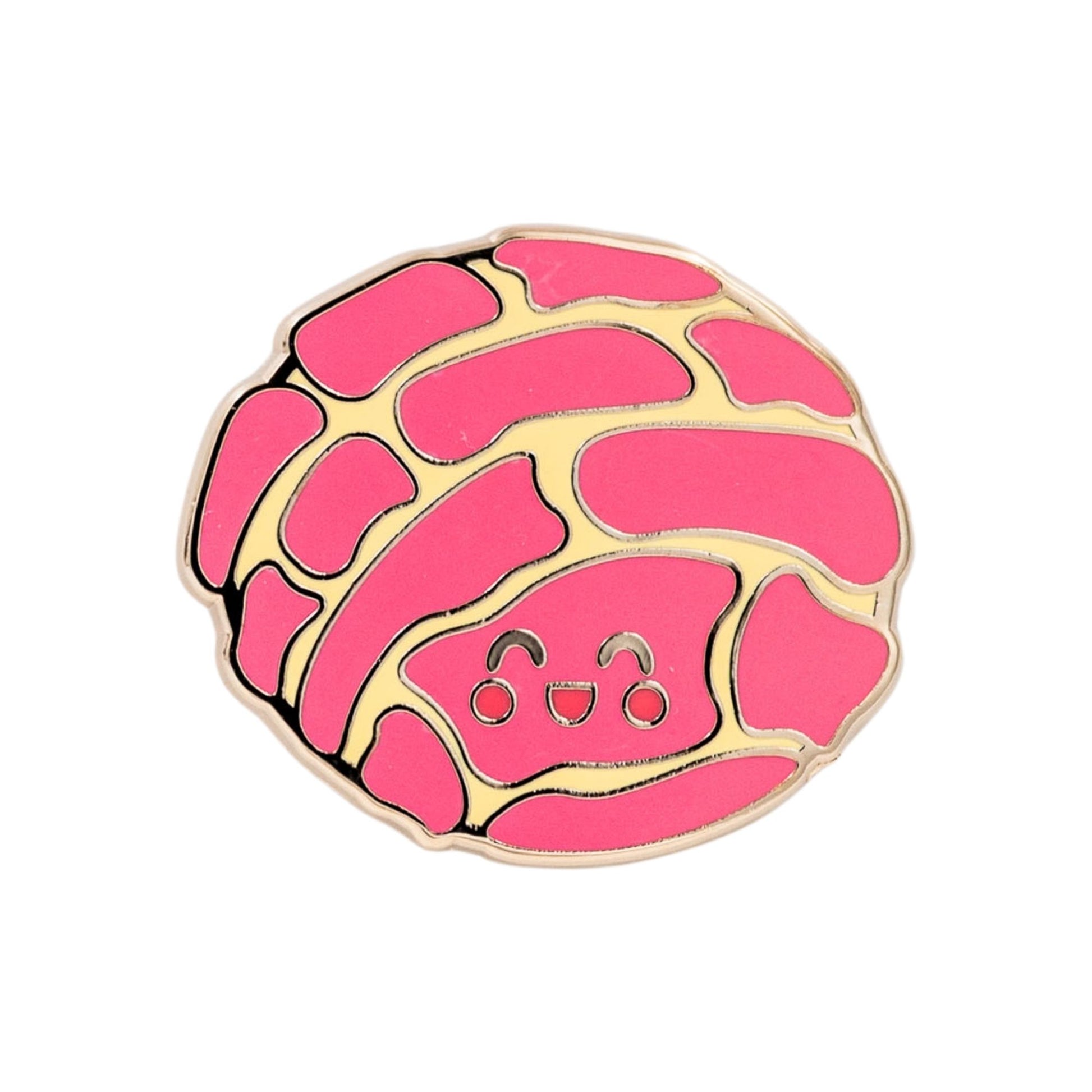Concha (Mexican Sweet Bread) Enamel Pin