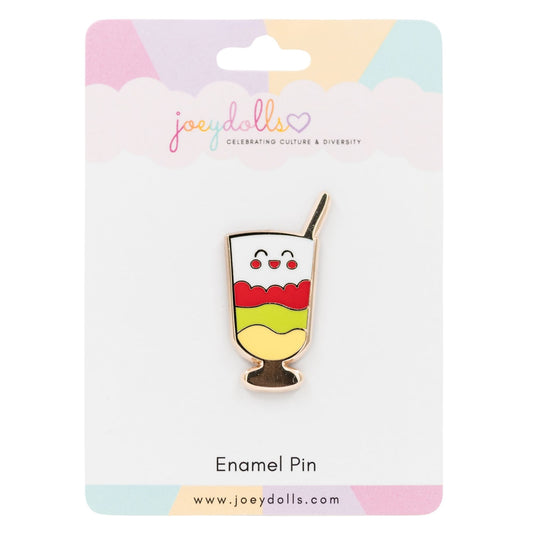 Chè Ba Màu (Vietnamese Three-Color Dessert) Enamel Pin