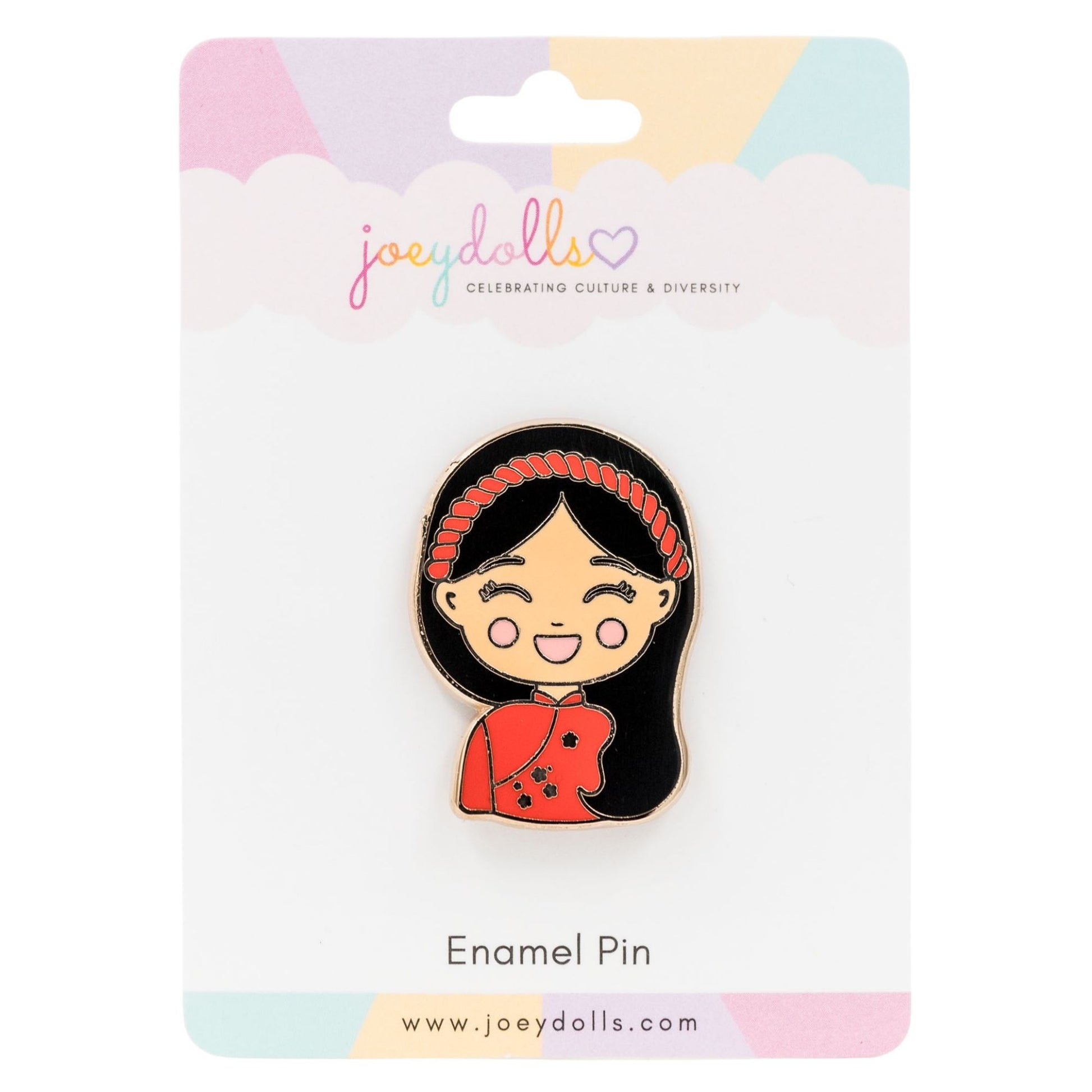 Joeydolls Vietnamese 'Hoa' Enamel Pin