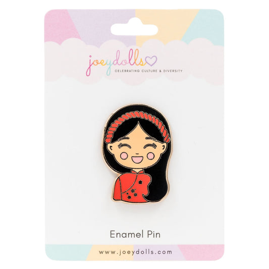 Joeydolls Vietnamese 'Hoa' Enamel Pin