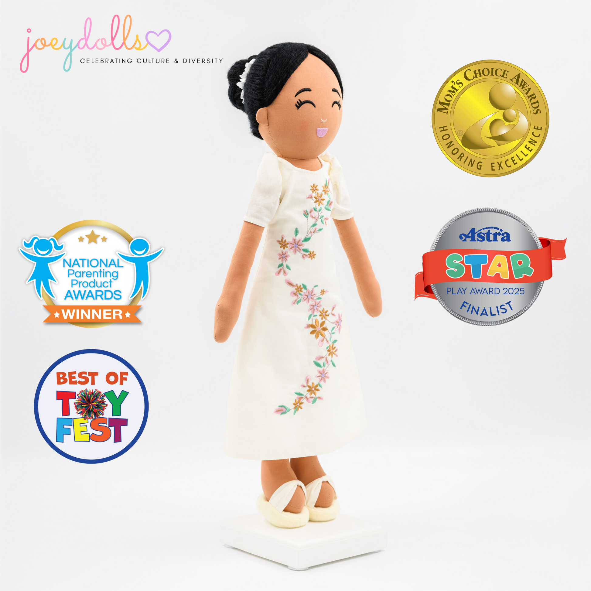 Joeydolls Filipina 'Malaya' Cultural Doll - Joeydolls
