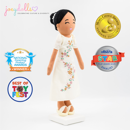 Joeydolls Filipina 'Malaya' Cultural Doll - Joeydolls