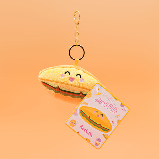 Food Pals Vietnamese Bánh Mì Keychain