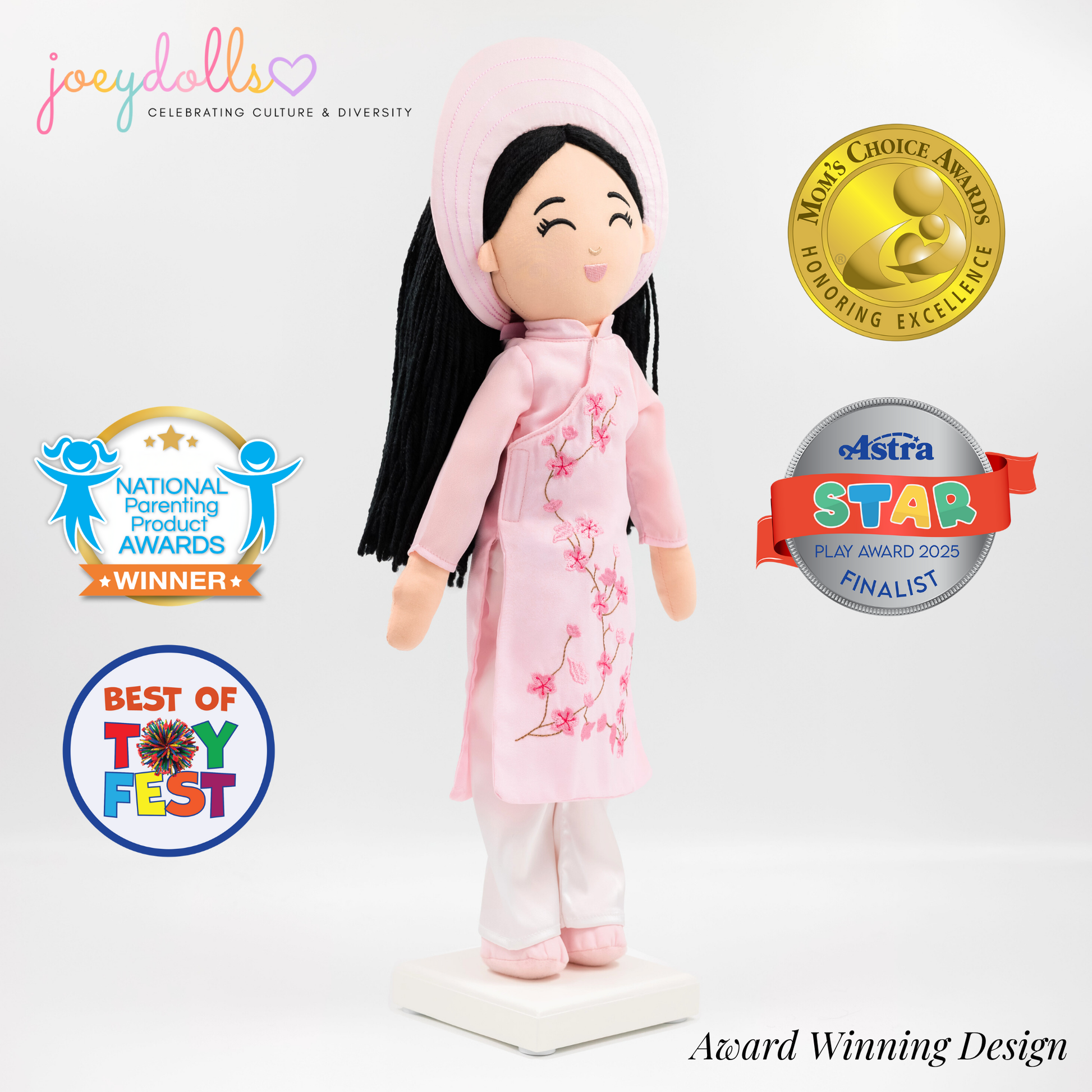 Joeydolls Vietnamese 'Thuong' Cultural Doll - Joeydolls