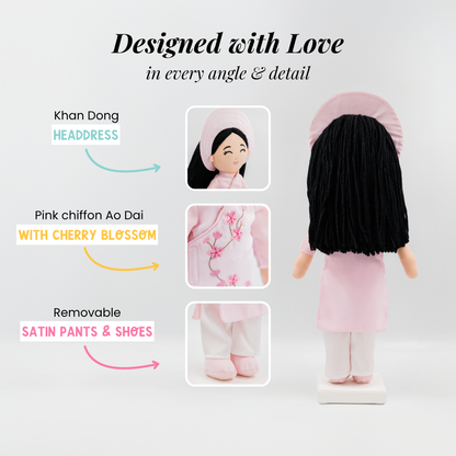 Joeydolls Vietnamese 'Thuong' Cultural Doll - Joeydolls