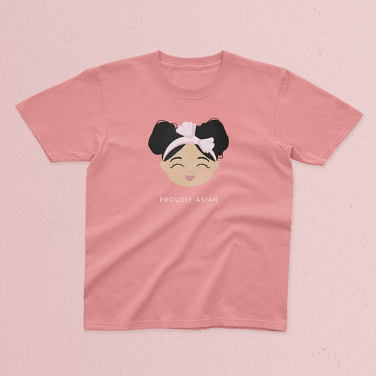 Proudly Asian Girl Kids T-Shirt - Joeydolls