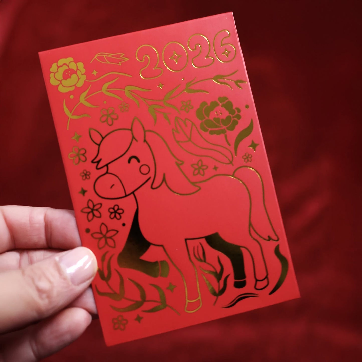 2026 Year of the Horse Red Envelopes (10-Pack)