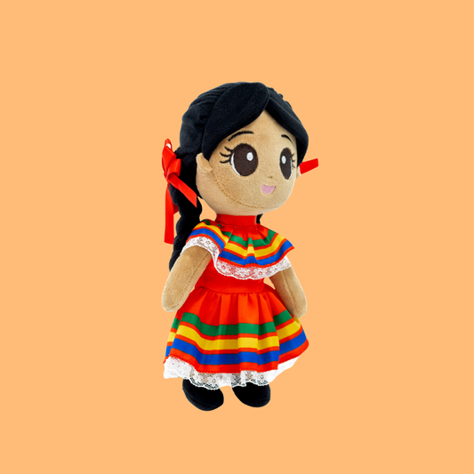 Mexican 'Xochitl' Cultural Mini Doll